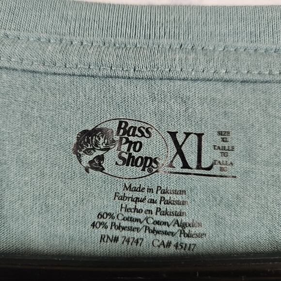 Bass Pro Shops V-neck T-Shirt Womens XL - Picture 4 of 4